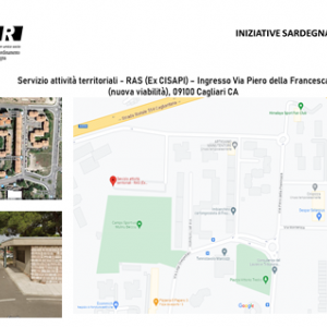 Cartina uffici di Cagliari
